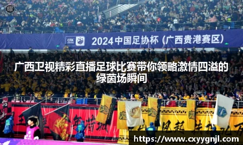 广西卫视精彩直播足球比赛带你领略激情四溢的绿茵场瞬间