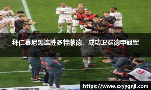 拜仁慕尼黑连胜多特蒙德,成功卫冕德甲冠军